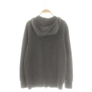 Theory EM WOOL GUNTER FZ パーカー ニット ジップアップ L グレー /DF OS