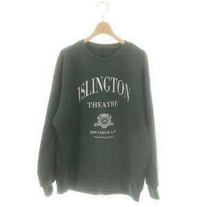 24AW オーバーカットトップ トップス トレーナー カットソー 36 緑 /MI OS