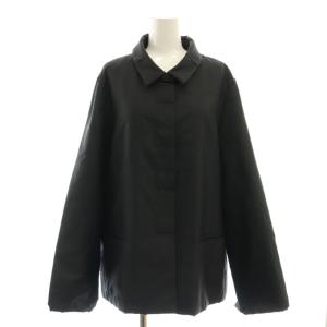 中綿 ジャケット シルク 13+ 黒 /MI OS