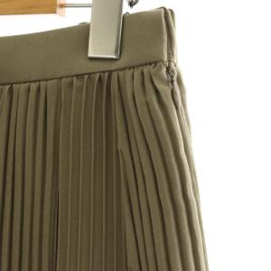 Diagram GRACE CONTINENTAL オーガンジープリーツSK スカート ロング フレア F カーキブラウン /NR OS