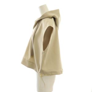 Diagram GRACE CONTINENTAL 24AW クロップトジャージトップ カットソー パーカー プルオーバー 36 ベージュ /NR OS