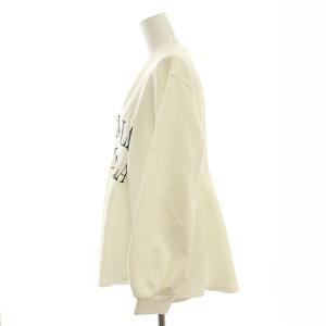 GRACE CONTINENTAL 24SS タックカットトップス カットソー 長袖 36 オフホワイト /NR OS