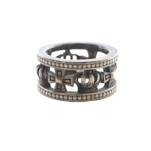 JUSTIN DAVIS MEDIEVAL WEDDING BAND 指輪 リング 13号 925 SV SRJ175 2 7 シルバー