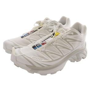 Salomon XT-6 スニーカー ロゴ 24cm 白 ホワイト 412529 /SR14
