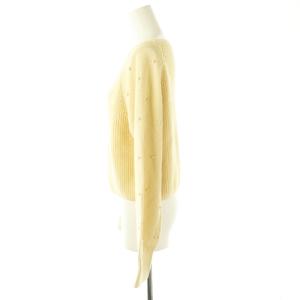 FOXEY Knit Top Libellule ニットプルオーバー クリーム色 43380