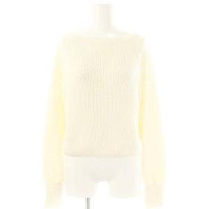 43380 Knit Top Libellule ニットプルオーバー セーター 長袖 クロップド シルク混