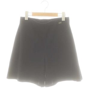 42130 Ines イネス キュロットスカート ショートパンツ ニットソー 40 ネイビー /ES OS