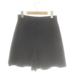 FOXEY BOUTIQUE 42130 Ines イネス キュロットスカート ショートパンツ ニットソー 40 ネイビー /ES OS