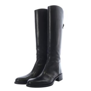 ワンストラップバックジップブーツ 36.5 ブラック SR3600