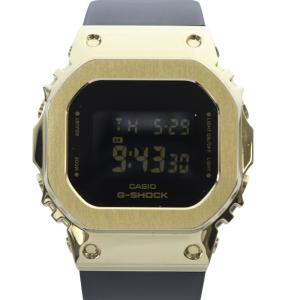 腕時計 デジタル ミッドサイズモデル メタルカバード ブラック ゴールド色 GM-S5600GB-1JF