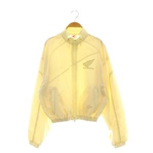 24SS HONDA SHORT トラックジャケット ブルゾン F アイボリー /MI OS