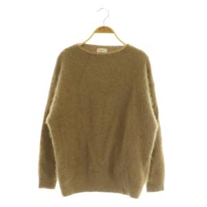 19AW ラクーンボトルネックプルオーバー ニット セーター 長袖 ブラウン /MY OS