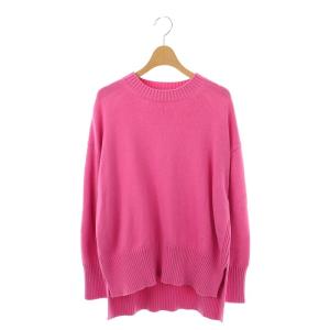 23SS pina colada カシミヤ混 ニット セーター 長袖 S ピンク /DF OS