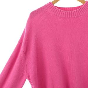 TOMORROWLAND 23SS pina colada カシミヤ混 ニット セーター 長袖 S ピンク /DF OS