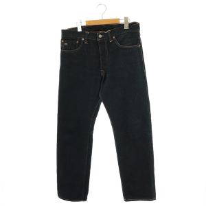 LOW STRAIGHT デニムパンツ 32×32 ネイビー 782504846004