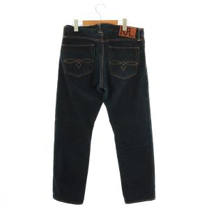RRL LOW STRAIGHT デニムパンツ 32×32 ネイビー 782504846004