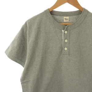 Ron Herman ヘンリーネック Tシャツ カットソー 半袖 L グレー /DF OS