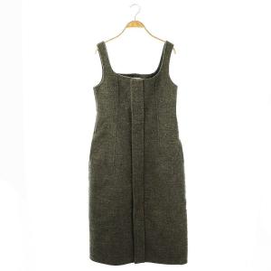 P W WFC FLY/F ダブルフェイス ワンピース 38 グレー