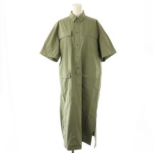 シャツワンピース 36 カーキ /MI OS