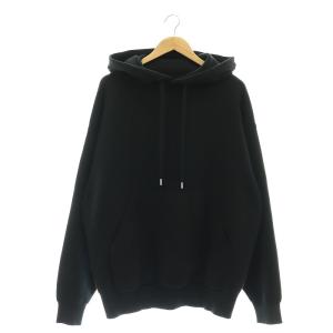 コットンカシミヤパーカー ニット セーター L ブラック /DO OS