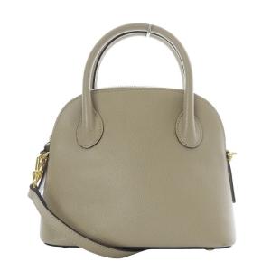 ヴィンテージ 2WAY ハンドバッグ  ベージュ