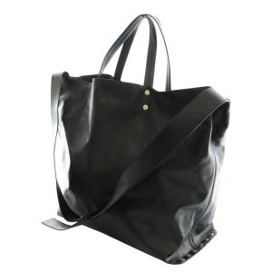 JIL SANDER RIVET TOTE トートバッグ 2WAY レザー ブラック