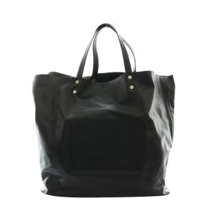 JIL SANDER RIVET TOTE トートバッグ 2WAY レザー ブラック