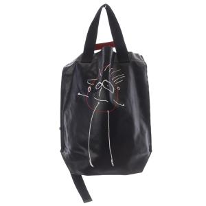 PLAN C ピリアンドビアンカ ミディアムトートバッグ 2way ブラック