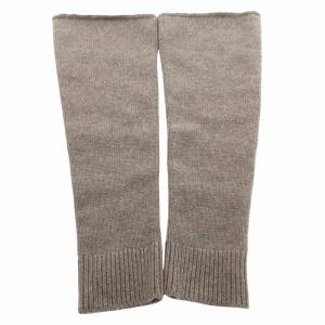 Deuxieme Classe 美品 カシミヤレッグウォーマー アームカバー ニット 茶 ブラウン /FF