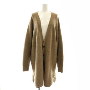 Middle length knit CD カーディガン ニット ロング F モカブラウン /CX OS