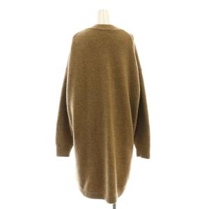 rim.ark Middle length knit CD カーディガン ニット ロング F モカブラウン /CX OS