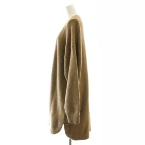 rim.ark Middle length knit CD カーディガン ニット ロング F モカブラウン /CX OS