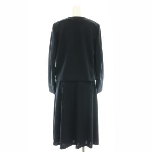 theory luxe DERRIE ジャケット ワンピース セットアップ 上下 32 紺 ネイビー /AT OS