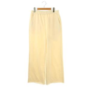 25SS スウェットセミフレアパンツ イージー F アイボリー /AT OS