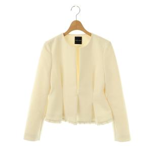 タックデザイン ノーカラージャケット 36 オフホワイト /ES OS