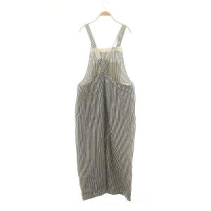 JOURNAL STANDARD LUXE 24AW JANUARY オーバーオール ストライプ F ネイビー ホワイト