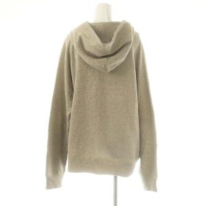 JOURNAL STANDARD LUXE ラメウラケ パーカー プルオーバー スウェット グレージュ /ES OS