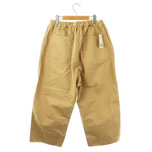 JOURNAL STANDARD LUXE チノクロス ペインターパンツ ワイドパンツ タック M ベージュ /ES OS