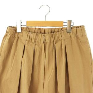 JOURNAL STANDARD LUXE CNブロークンピーチカルフィーパンツ ワイドパンツ M カーキベージュ /ES OS