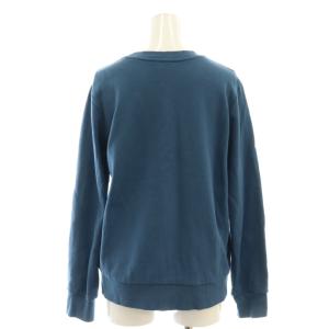 A.P.C. ロゴ スウェット トレーナー S 青 /MI OS