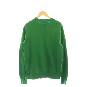 POLO RALPH LAUREN 長袖 スウェット トレーナー クルーネック M 緑 グリーン /AT OS