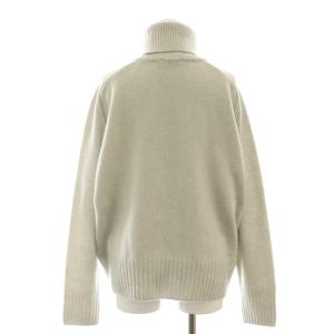 JOHN SMEDLEY ウール カシミヤ混 ハイネック ニット セーター 長袖 S グレー /HK OS
