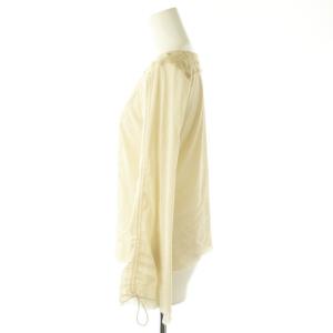VIVIENNE TAM パワーネット ギャザー トップス カットソー 長袖 1 エクリュ /DF OS