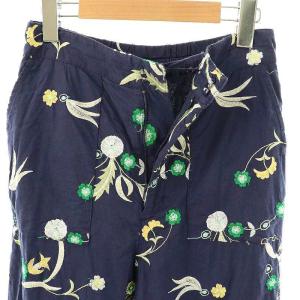 NE QUITTEZ PAS! 24SS Cotton Herbarium Embroidery Pants パンツ ストレート 刺繍