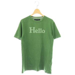 23SS HPS別注 HELLO CREW NECK TEE Tシャツ カットソー 半袖 1 グリーン