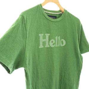 MADISONBLUE 23SS HPS別注 HELLO CREW NECK TEE Tシャツ カットソー 半袖 1 グリーン