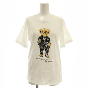 ポロベア Tシャツ カットソー 半袖 コットン S 白 /NR OS