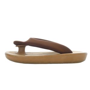 ×JOJO トングサンダル フラット 22cm ブラウン /YO24