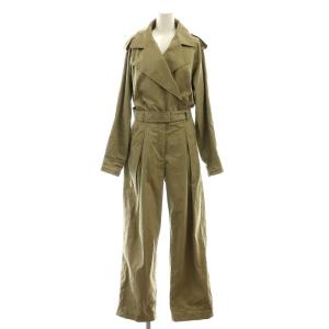スローバイ THROW by 24SS TRENCH ジャンプスーツ オールインワン F ベージュ /SS