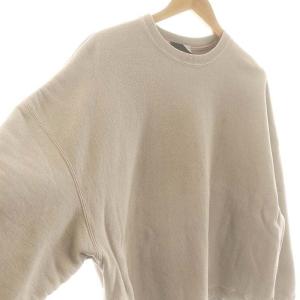 ATON NATURAL DYE URAKE OVERSIZE SWEAT SHIRT スウェット カットソー 長袖